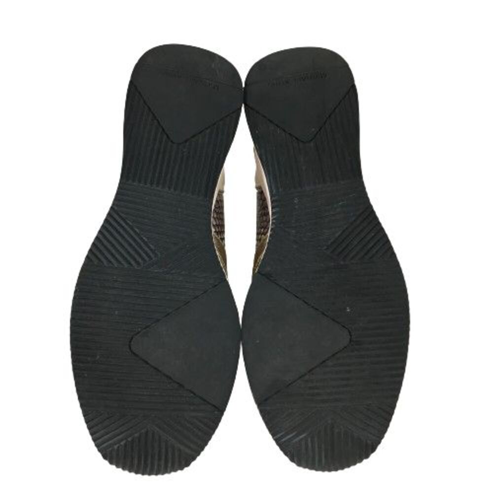 Michael Kors Liv Logo Trainer Extreme Wedge Ivory Brown Gold Womens Shoes Sz 8.5 - Picture 12 of 14